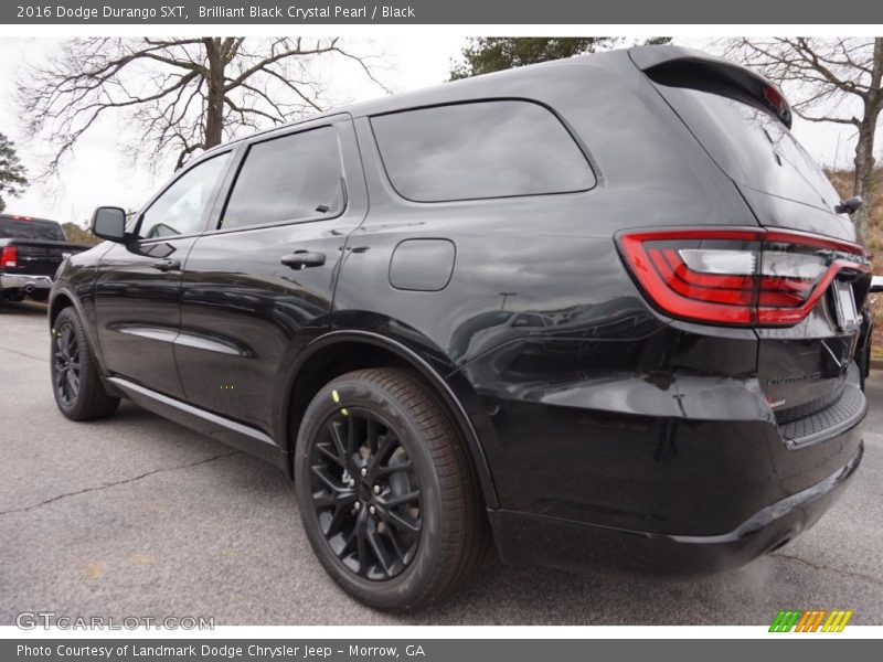 Brilliant Black Crystal Pearl / Black 2016 Dodge Durango SXT