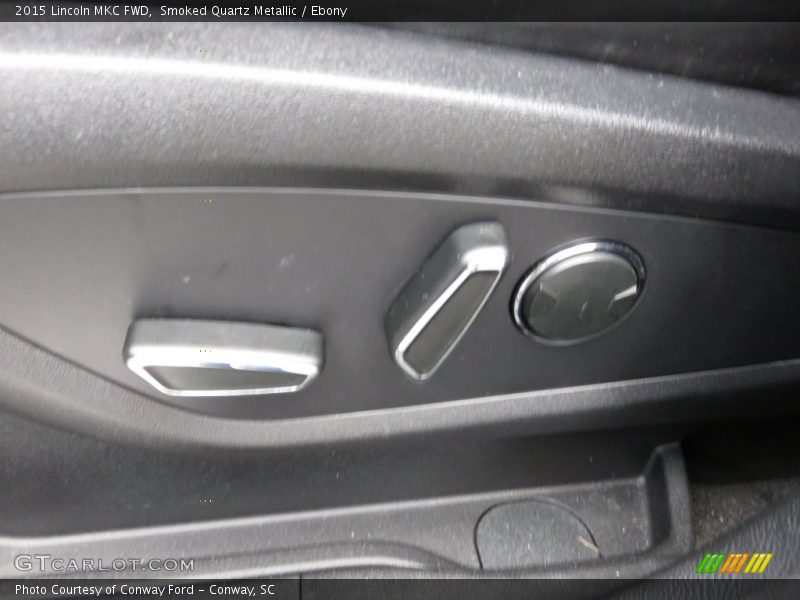Smoked Quartz Metallic / Ebony 2015 Lincoln MKC FWD