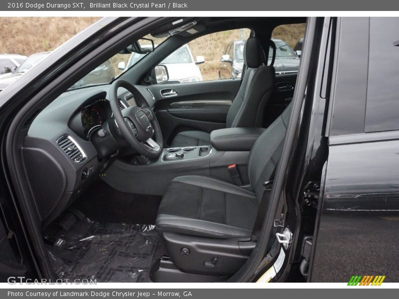  2016 Durango SXT Black Interior