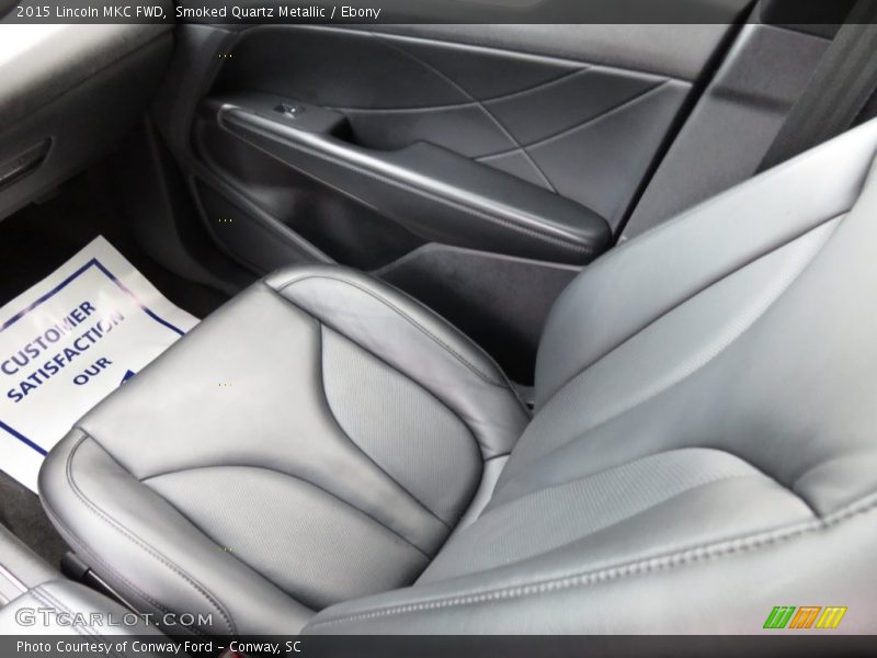 Smoked Quartz Metallic / Ebony 2015 Lincoln MKC FWD