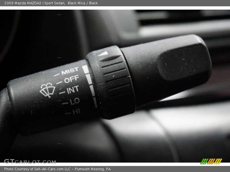 Black Mica / Black 2009 Mazda MAZDA3 i Sport Sedan
