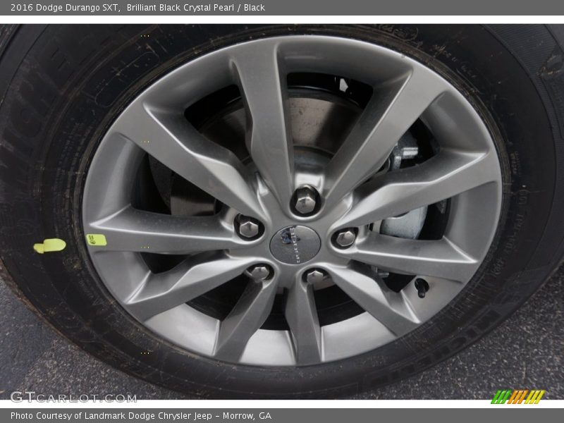 Brilliant Black Crystal Pearl / Black 2016 Dodge Durango SXT