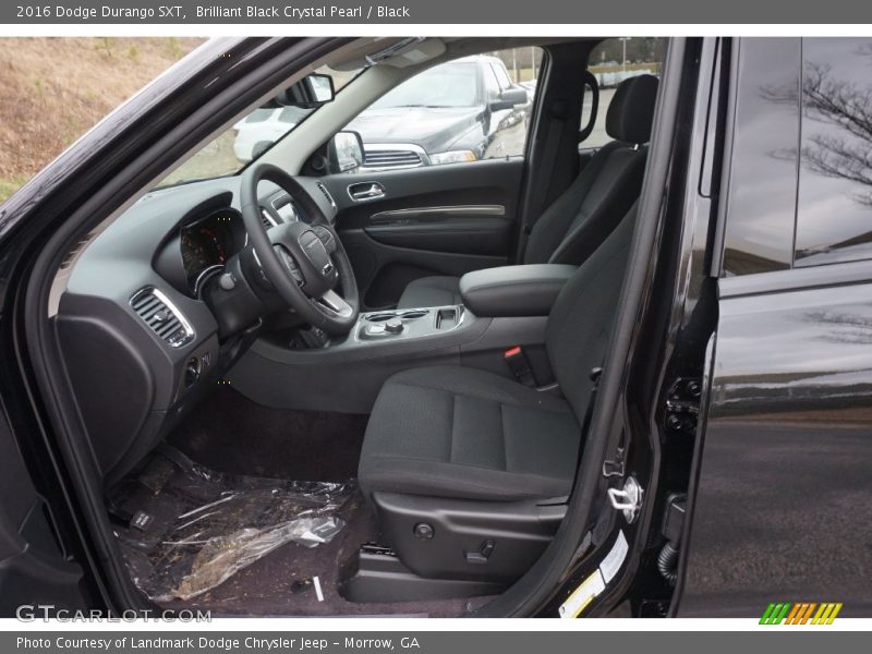 Brilliant Black Crystal Pearl / Black 2016 Dodge Durango SXT