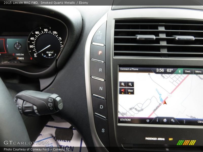 Smoked Quartz Metallic / Ebony 2015 Lincoln MKC FWD