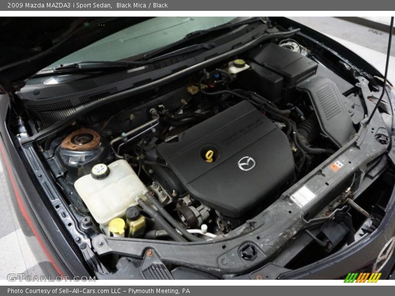 Black Mica / Black 2009 Mazda MAZDA3 i Sport Sedan