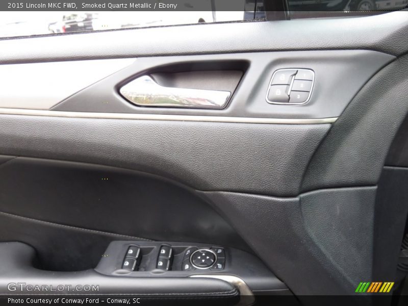 Smoked Quartz Metallic / Ebony 2015 Lincoln MKC FWD