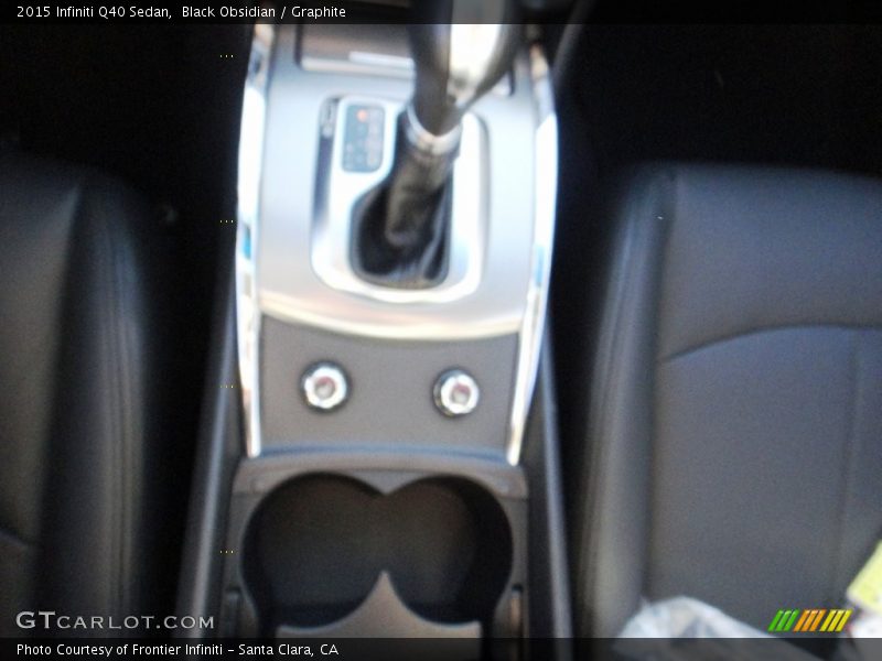 Black Obsidian / Graphite 2015 Infiniti Q40 Sedan