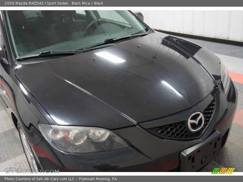 Black Mica / Black 2009 Mazda MAZDA3 i Sport Sedan