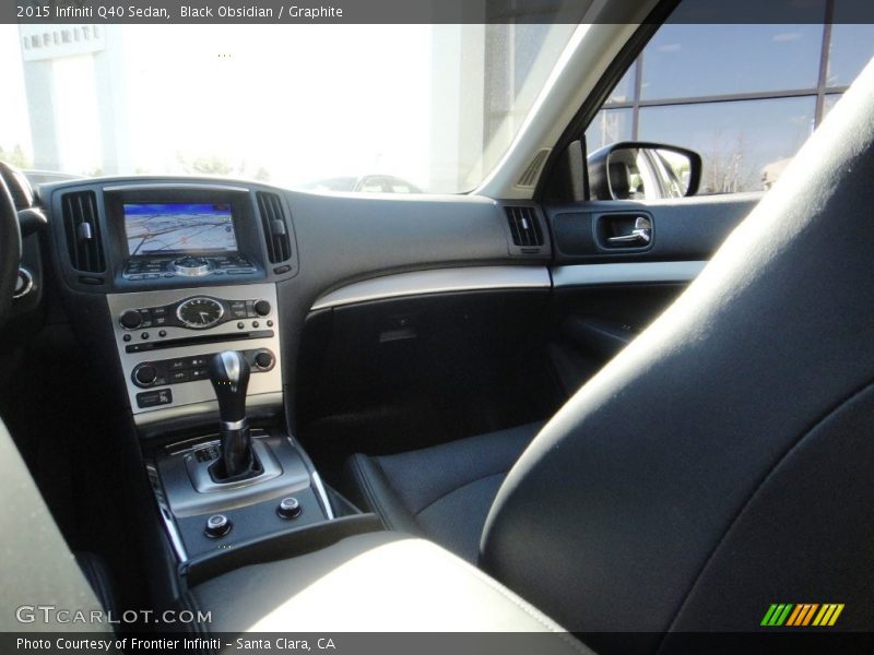 Black Obsidian / Graphite 2015 Infiniti Q40 Sedan