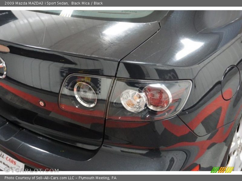 Black Mica / Black 2009 Mazda MAZDA3 i Sport Sedan