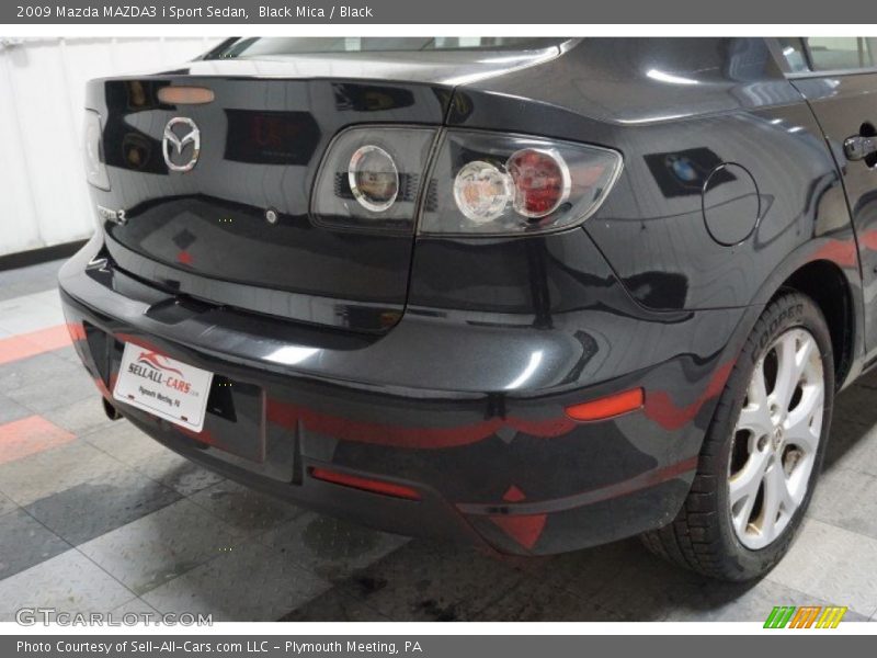 Black Mica / Black 2009 Mazda MAZDA3 i Sport Sedan