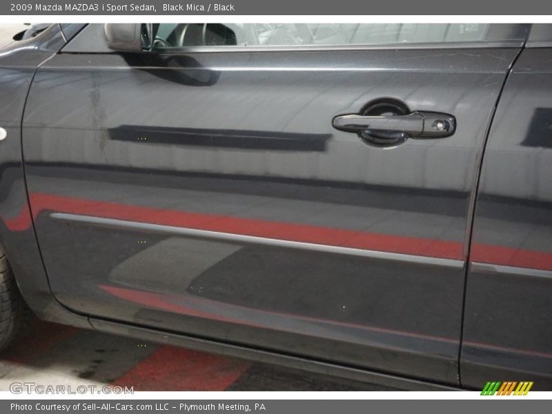 Black Mica / Black 2009 Mazda MAZDA3 i Sport Sedan