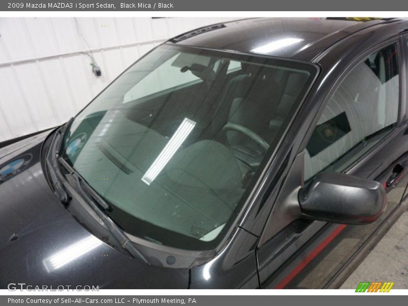 Black Mica / Black 2009 Mazda MAZDA3 i Sport Sedan