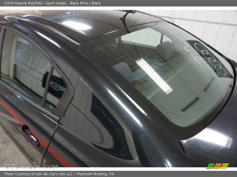 Black Mica / Black 2009 Mazda MAZDA3 i Sport Sedan