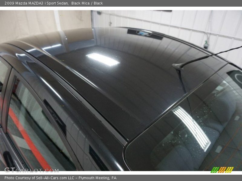 Black Mica / Black 2009 Mazda MAZDA3 i Sport Sedan