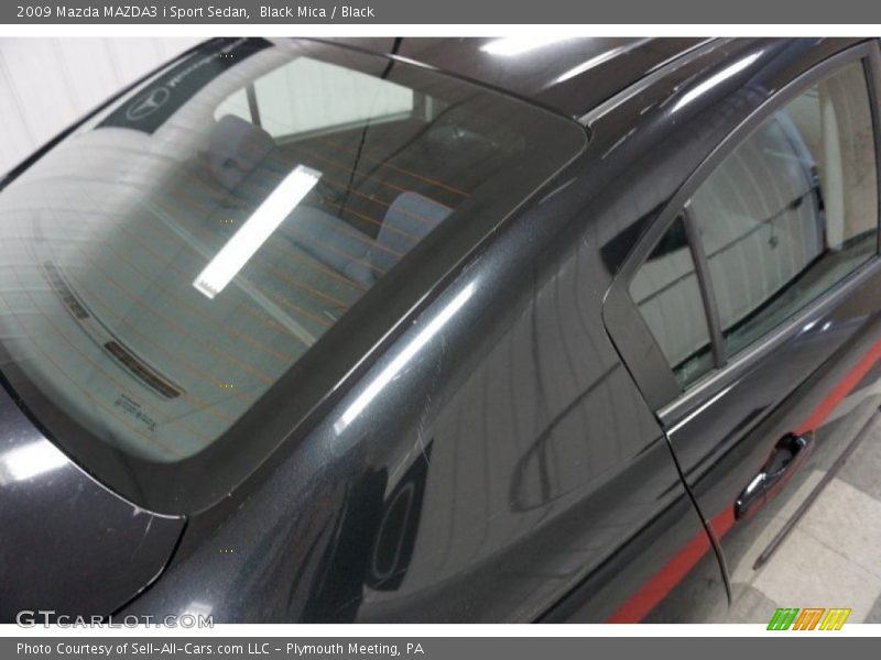 Black Mica / Black 2009 Mazda MAZDA3 i Sport Sedan