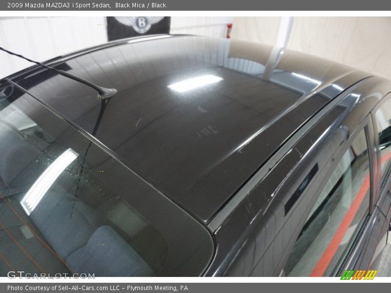 Black Mica / Black 2009 Mazda MAZDA3 i Sport Sedan