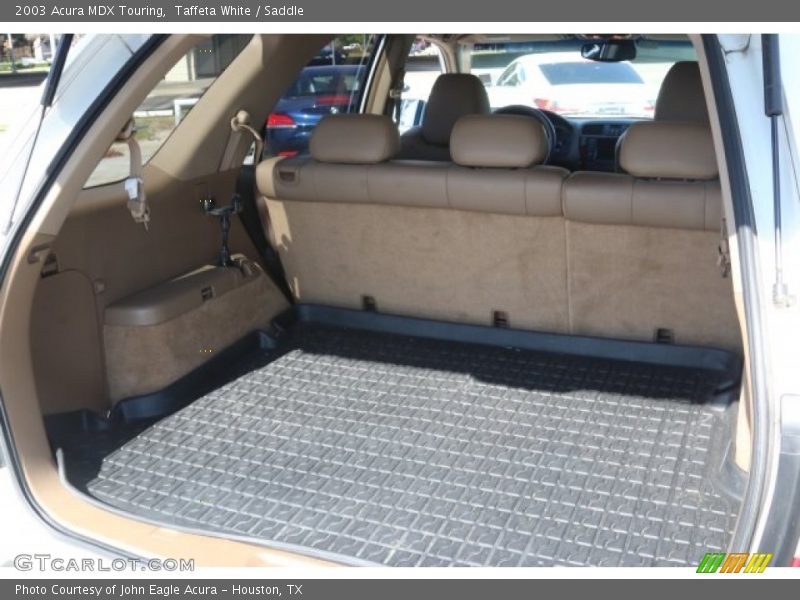 Taffeta White / Saddle 2003 Acura MDX Touring