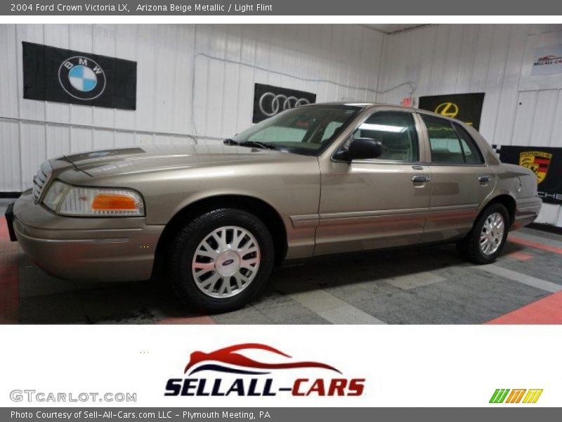 Arizona Beige Metallic / Light Flint 2004 Ford Crown Victoria LX