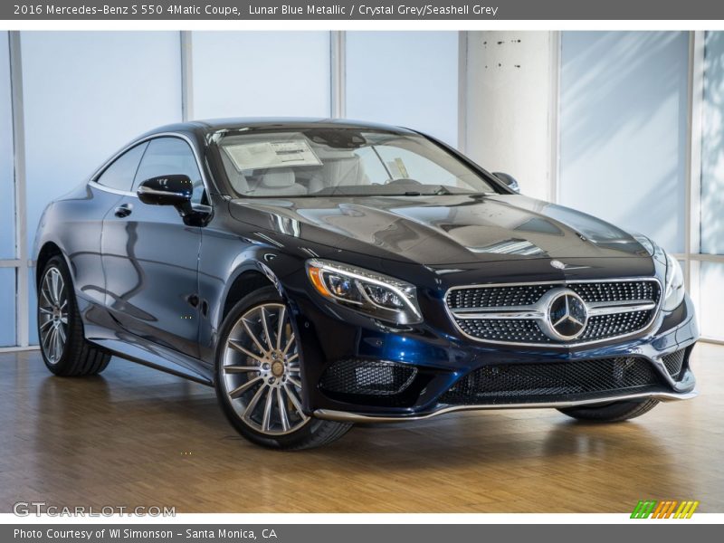 Front 3/4 View of 2016 S 550 4Matic Coupe