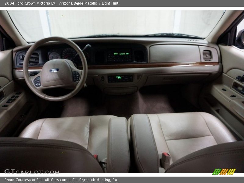 Arizona Beige Metallic / Light Flint 2004 Ford Crown Victoria LX