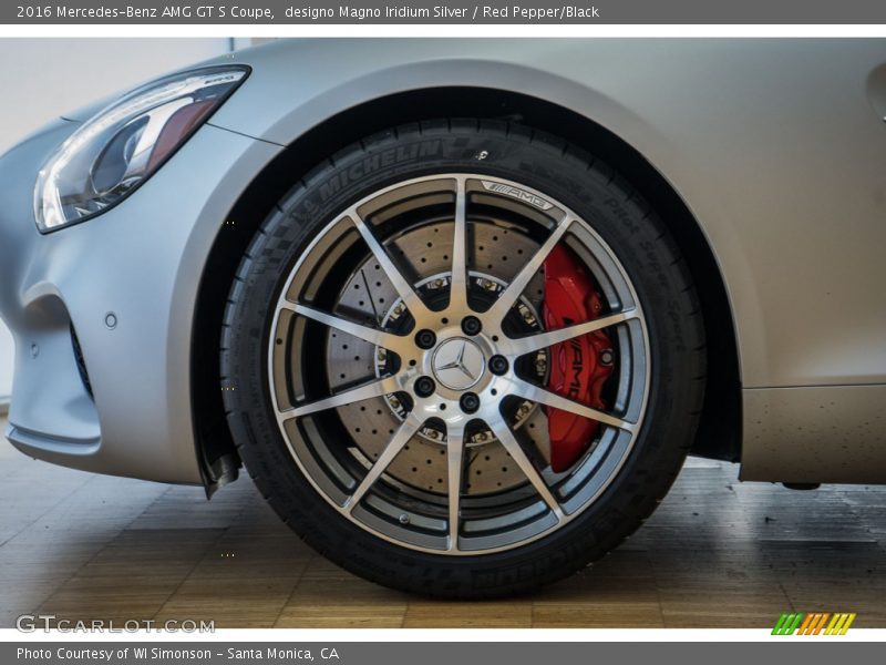  2016 AMG GT S Coupe Wheel