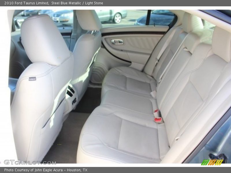 Steel Blue Metallic / Light Stone 2010 Ford Taurus Limited