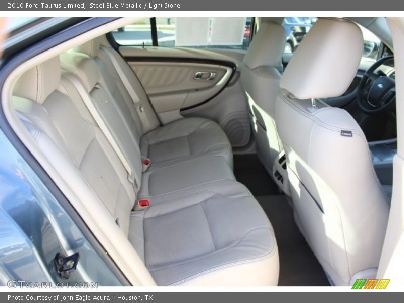 Steel Blue Metallic / Light Stone 2010 Ford Taurus Limited