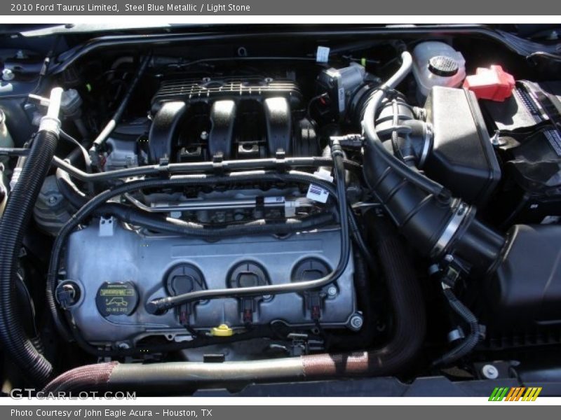 Steel Blue Metallic / Light Stone 2010 Ford Taurus Limited