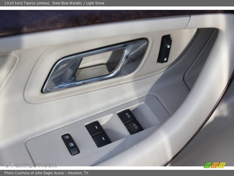 Steel Blue Metallic / Light Stone 2010 Ford Taurus Limited