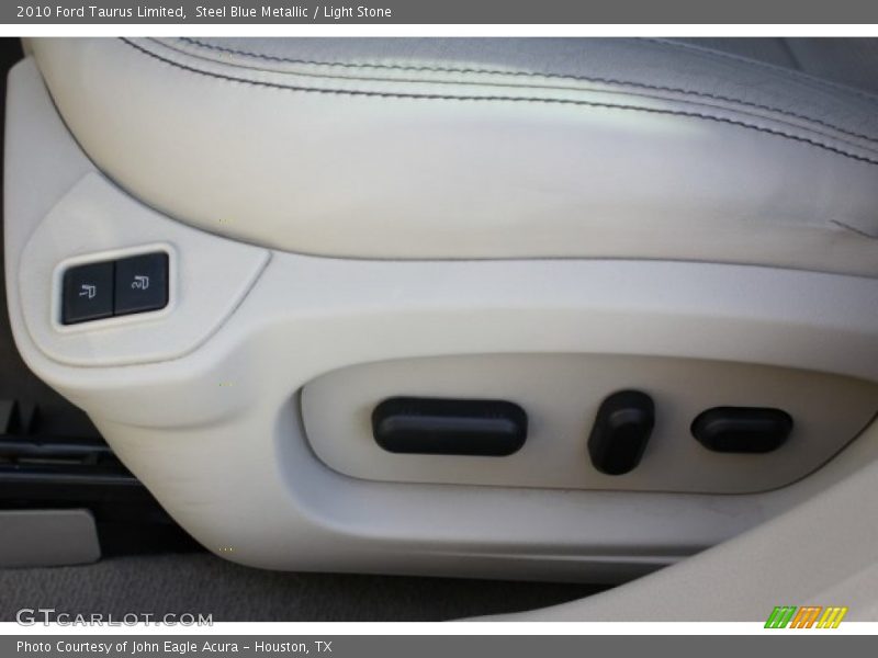 Steel Blue Metallic / Light Stone 2010 Ford Taurus Limited