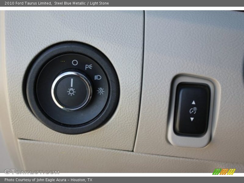 Steel Blue Metallic / Light Stone 2010 Ford Taurus Limited