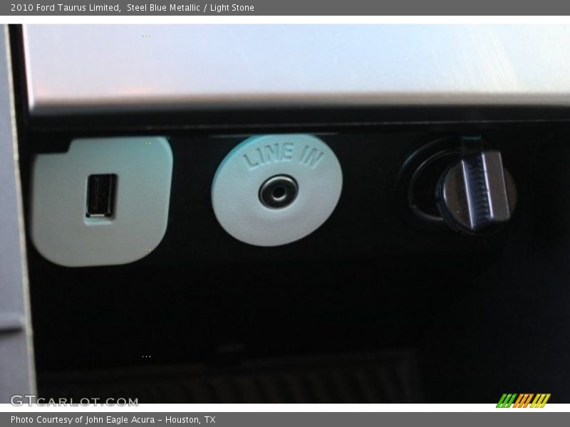 Steel Blue Metallic / Light Stone 2010 Ford Taurus Limited