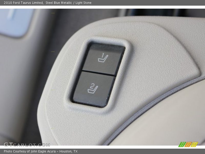 Steel Blue Metallic / Light Stone 2010 Ford Taurus Limited