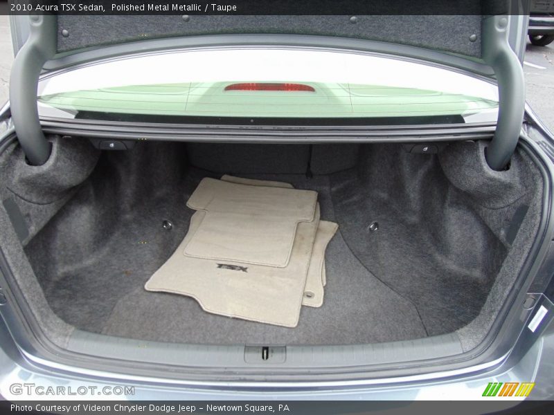 Polished Metal Metallic / Taupe 2010 Acura TSX Sedan