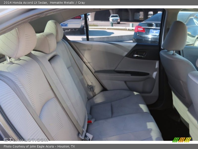 Hematite Metallic / Gray 2014 Honda Accord LX Sedan