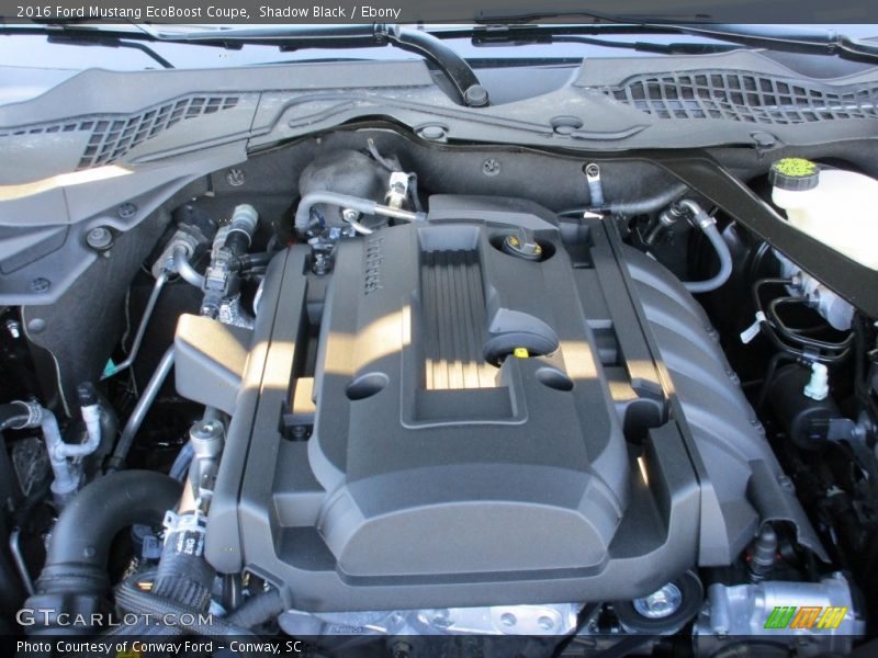 Shadow Black / Ebony 2016 Ford Mustang EcoBoost Coupe
