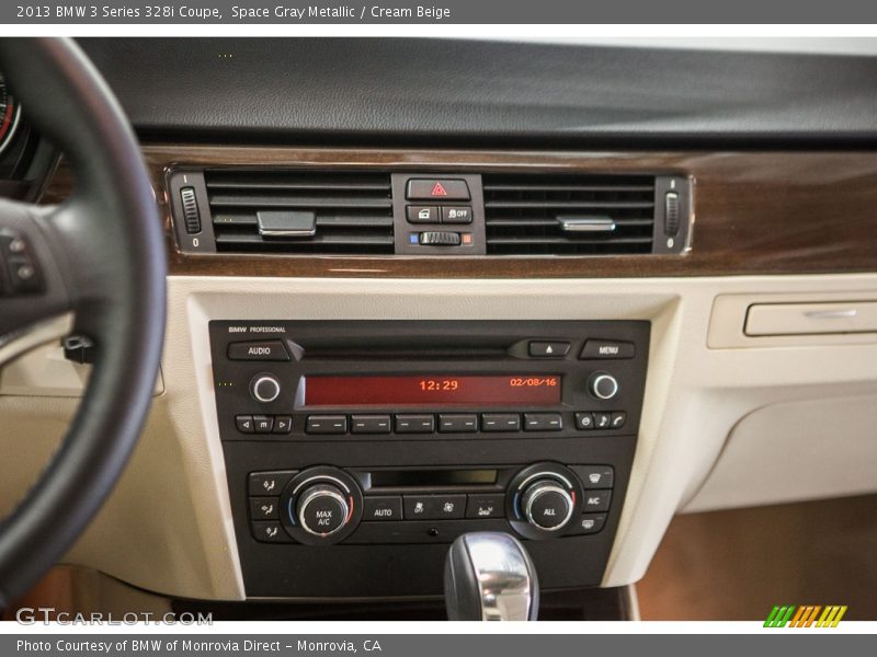 Space Gray Metallic / Cream Beige 2013 BMW 3 Series 328i Coupe