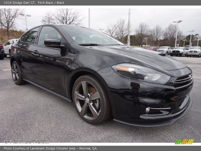 Pitch Black / Black 2016 Dodge Dart GT