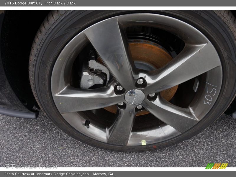 Pitch Black / Black 2016 Dodge Dart GT