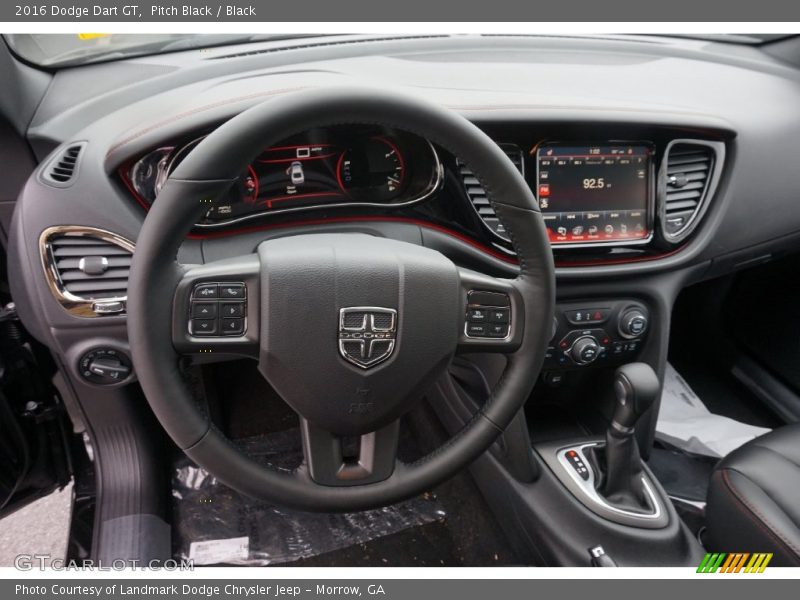 Pitch Black / Black 2016 Dodge Dart GT