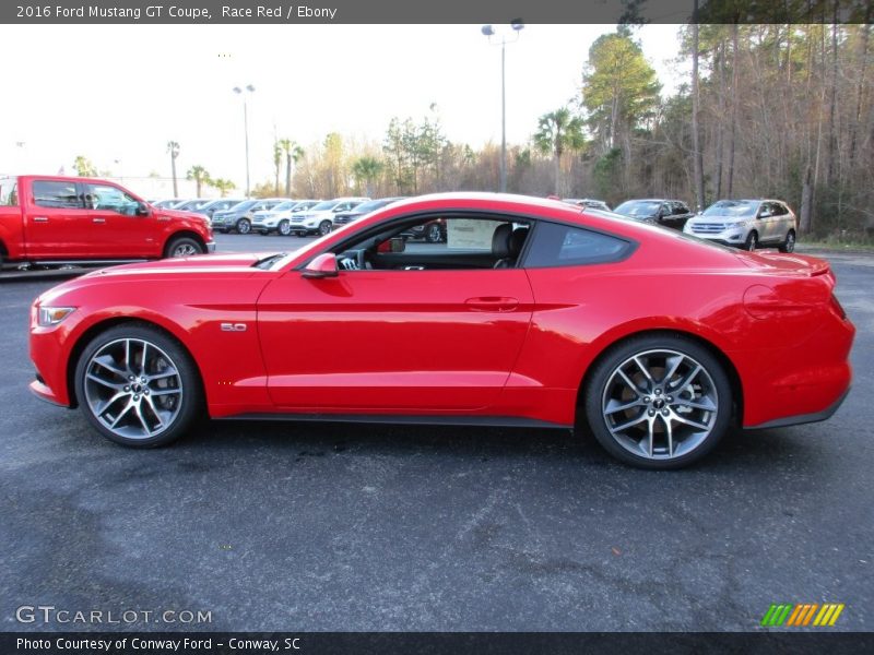 Race Red / Ebony 2016 Ford Mustang GT Coupe