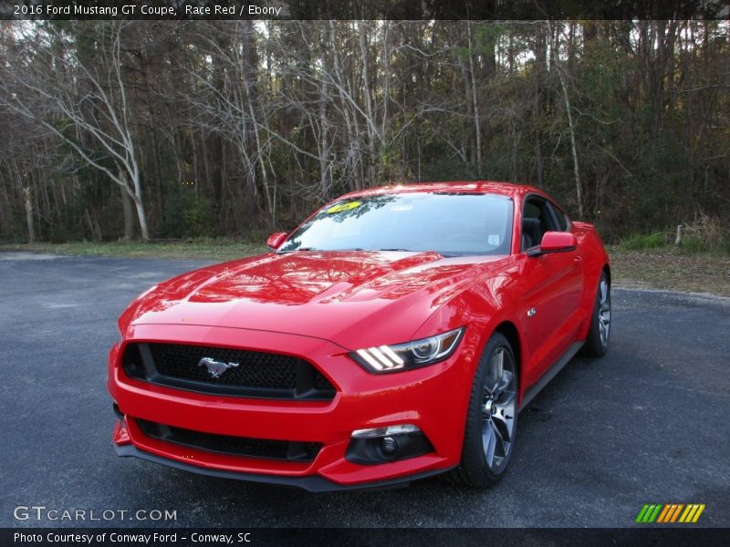 Race Red / Ebony 2016 Ford Mustang GT Coupe