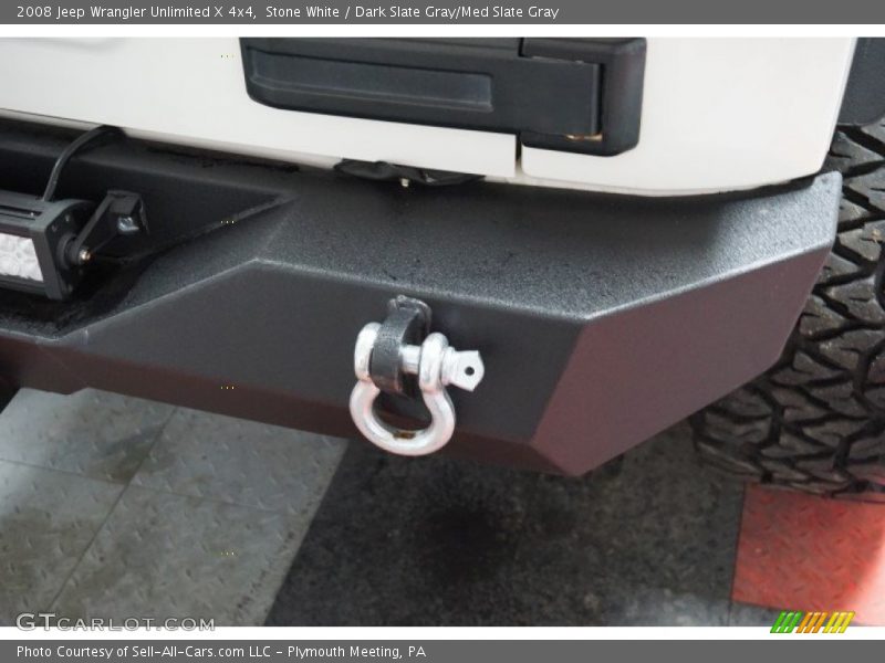 Stone White / Dark Slate Gray/Med Slate Gray 2008 Jeep Wrangler Unlimited X 4x4