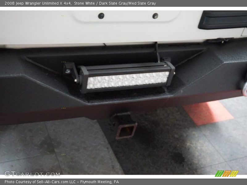 Stone White / Dark Slate Gray/Med Slate Gray 2008 Jeep Wrangler Unlimited X 4x4
