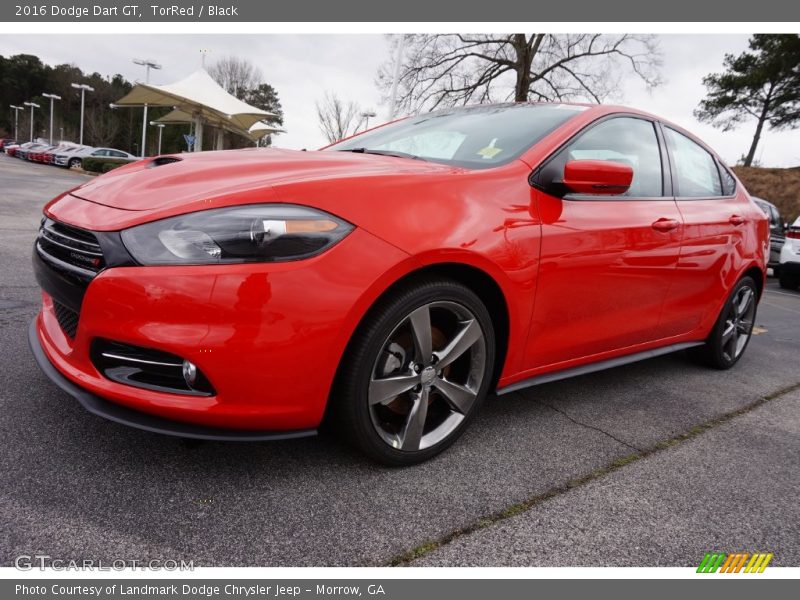 TorRed / Black 2016 Dodge Dart GT