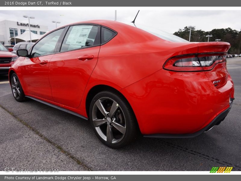 TorRed / Black 2016 Dodge Dart GT