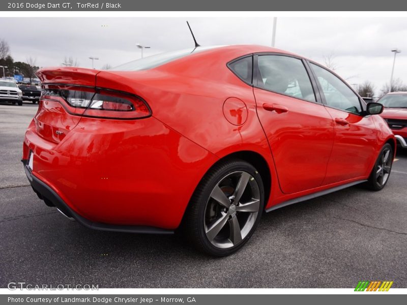 TorRed / Black 2016 Dodge Dart GT