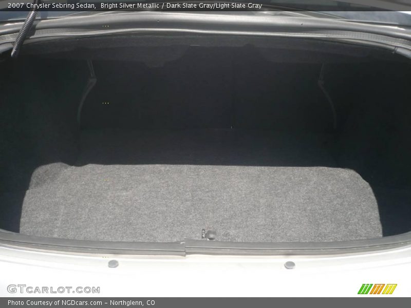 Bright Silver Metallic / Dark Slate Gray/Light Slate Gray 2007 Chrysler Sebring Sedan