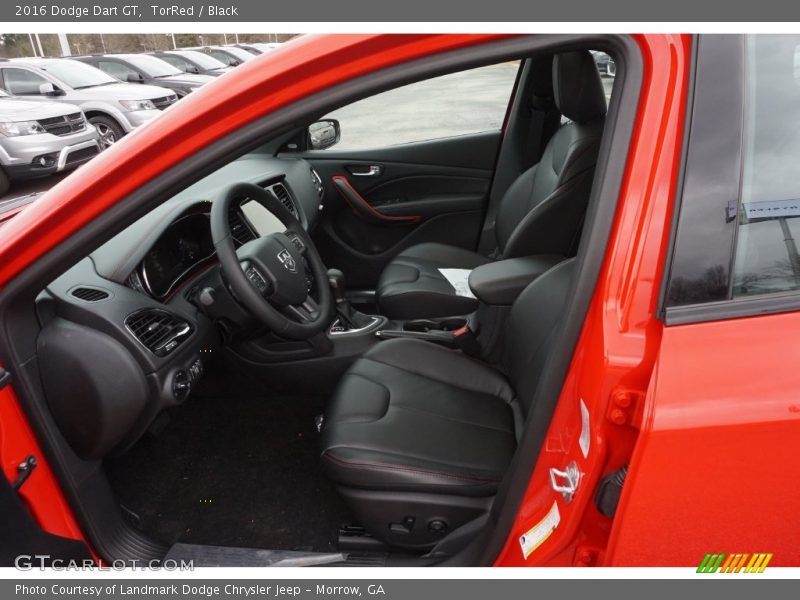 TorRed / Black 2016 Dodge Dart GT